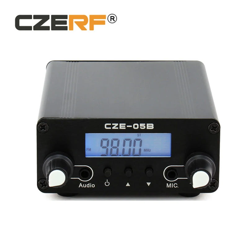 FM Radio Transmitter for Broadcasting Radio Station PLL Portable Audio Amplifier for Church Car Community 0.5W