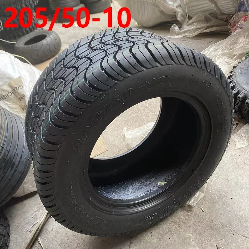 

WANDA 205/50-10 Front or Rear 10inch 6PR Electric Scooter Vacuum Tires For Harley Chinese Bike