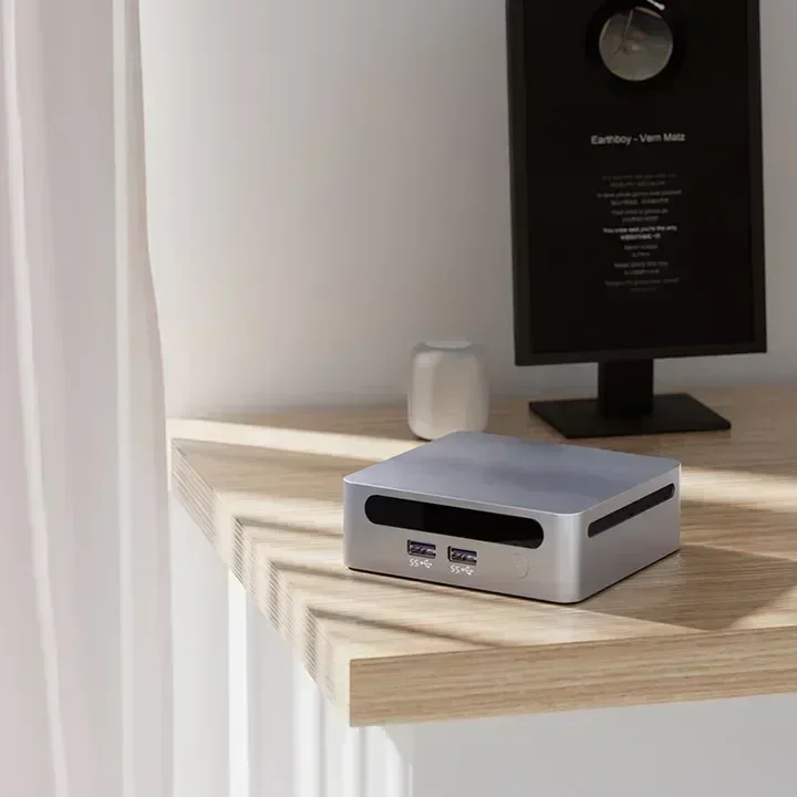 كمبيوتر SZBOX مع ويندوز 11 ، 58 AMD Ryzen 7 Mini H ، 5825U ، 7 4700U ، DDR4 ، me Mhz ، Nvme ، SSD ، WiFi6 ، BT5.2 ، كمبيوتر صغير