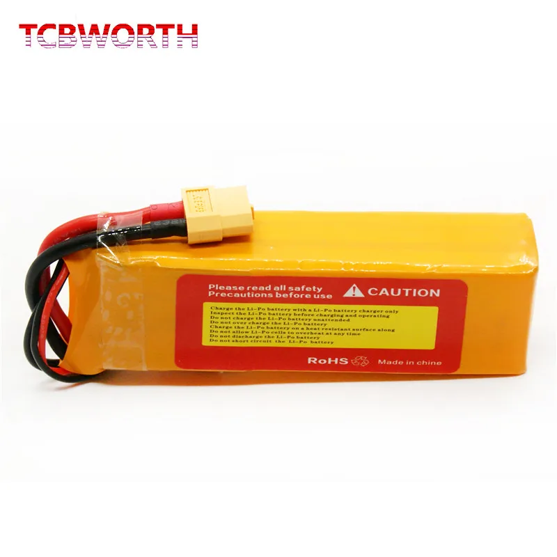 7.4V Battery 2S 1300 2200 3800 5000 6000mAh 25C 35C 60C RC Toy LiPo Battery 2S For RC Airplane Quadrotor Boat Aircraft Car