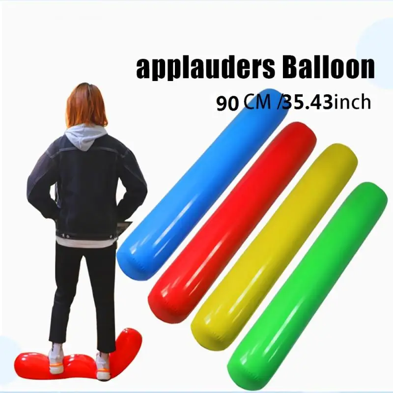 3 Pcs Child Inflatable Balloon Refueling Competition Applauder Stick Props for Family Outdoor Game  Cheer Kid Exercisev