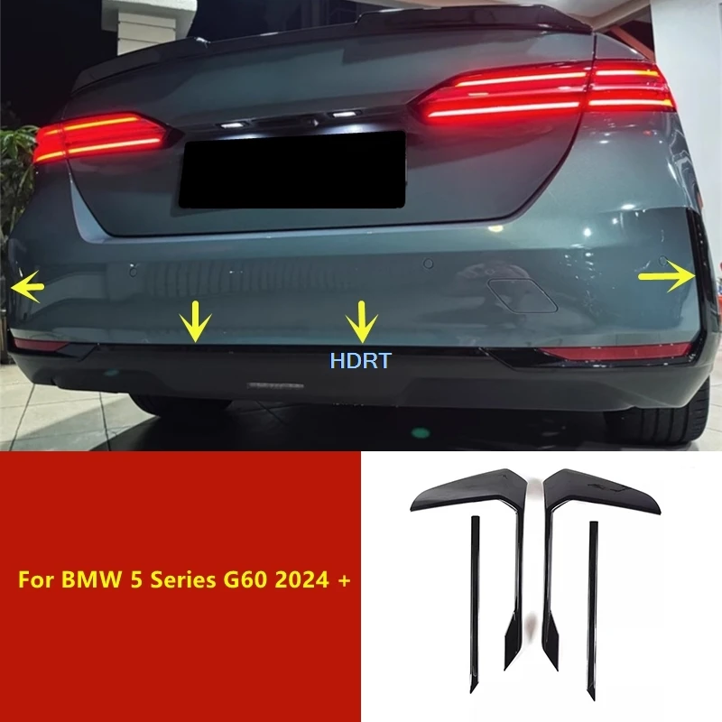 

Для BMW 5 серии G60 2024 + роскошный комплект версии, Стайлинг автомобиля, задний бампер, накладка на обшивку, комплект кузова, защитная декоративная аксессуары
