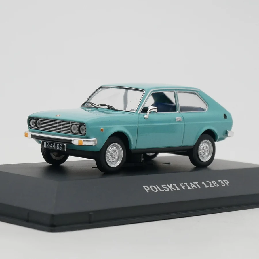 

Ixo 1:43 Scale Diecast Alloy Blue Polski Fiat 128 3P Toys Cars Model Classics Nostalgia Adult Gift Souvenir Static Display