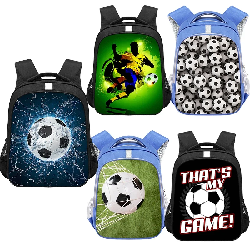 

Cool Footbally / Soccer Backpack for Kids Kindergarten Bag Children School Bags Boys School Backpacks Student Bookbag