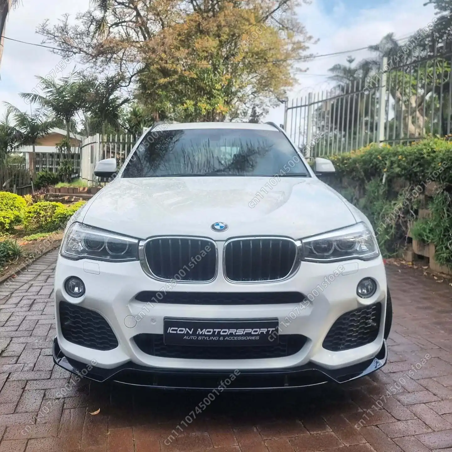 

3Pcs Front Bumper Splitter Lip For BMW X5 F15 2012 2013 2014 2015 2016 2017 2018 ABS Gloss Black Car Diffuser Body Kit Tuning