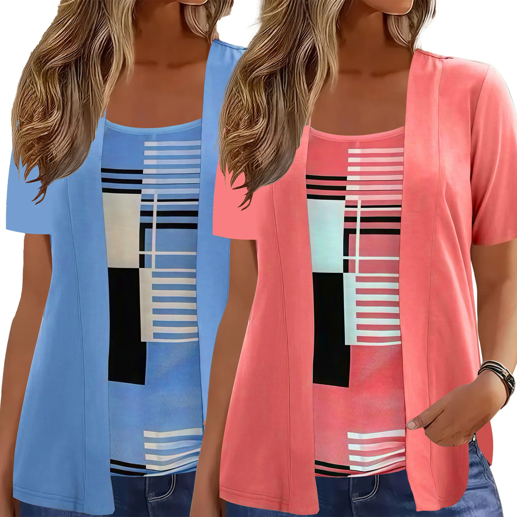 

Women Short Sleeve Sexy Tops Tees Plaid Summer Fashio Big Large Plus Size Casual Fashion Slim T Shirt Shirts Tees