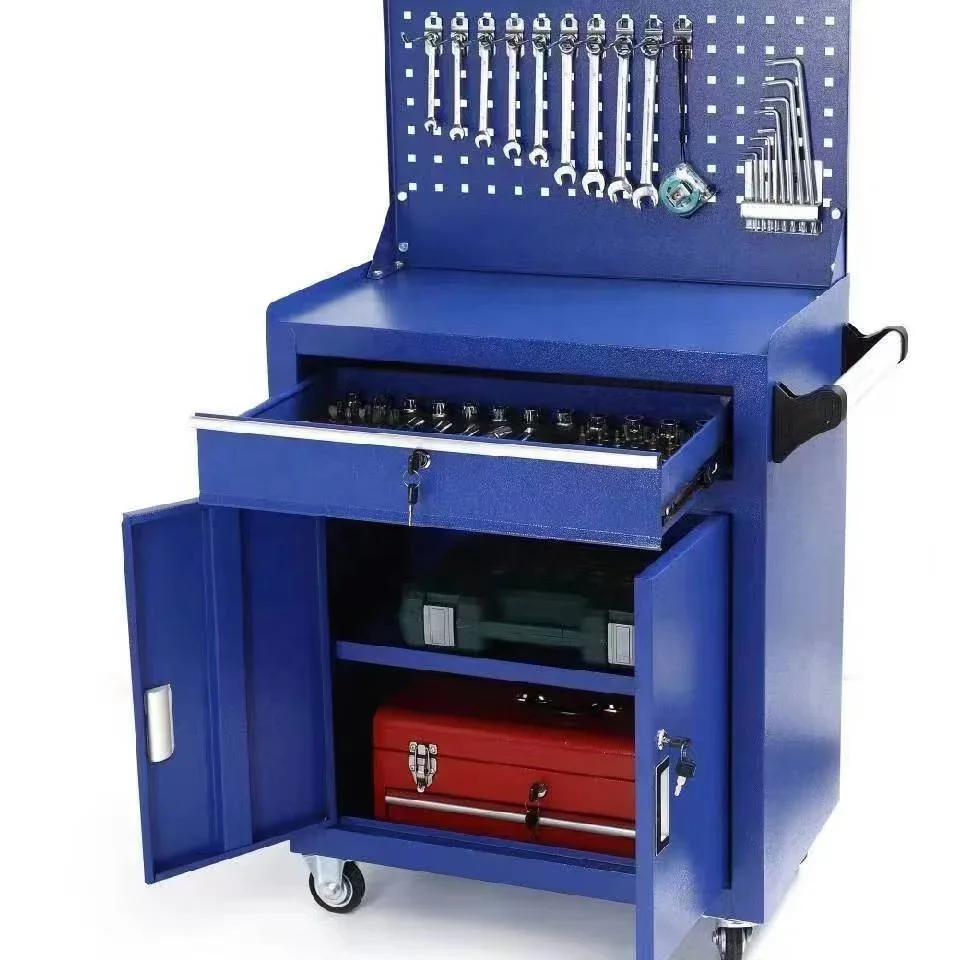 

Tools Cabinet SP-002 Metal Tool Box Tool Trolley Toolbox Cabinets with Wheels SUMORE