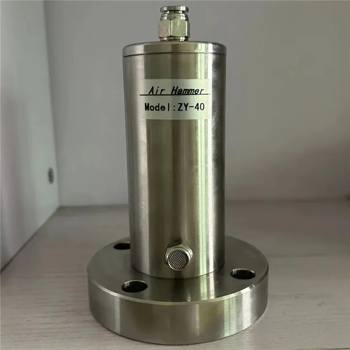 Martillo Neumático de Acero Inoxidable Netter Findeva, Vibrador Neumático de Grado Alimenticio SUS304 Ningbo CY-40 CY-60 ZY-40 ZY-60