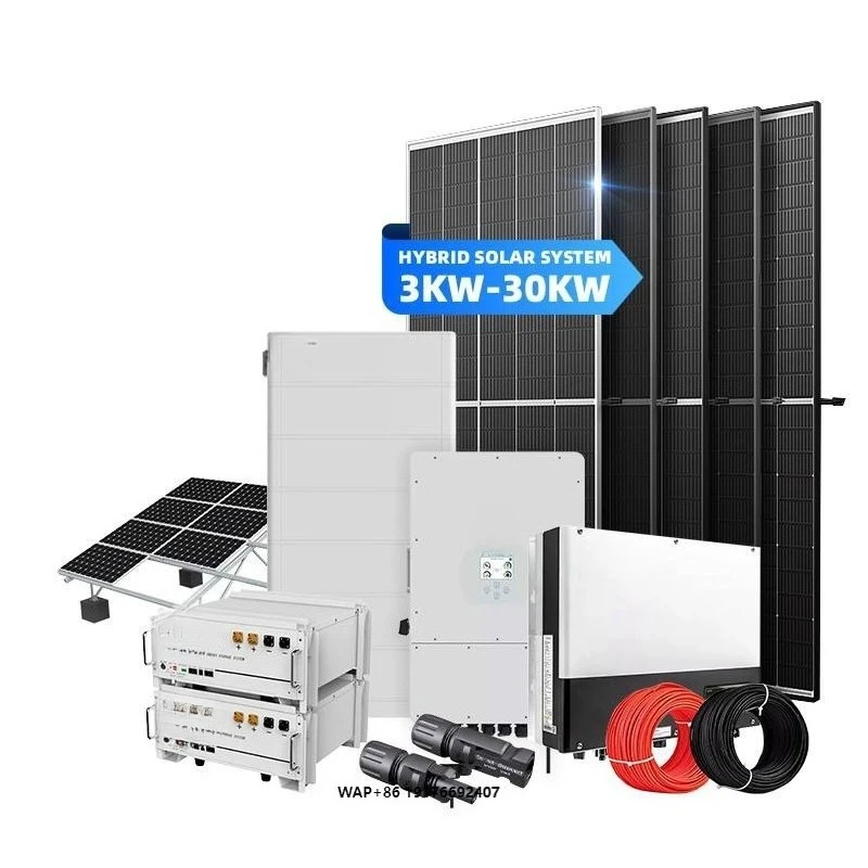 Complete Set Panels System 5000 W on Off Grid Solar System 10000watts  Solar Energy Home System 30KW