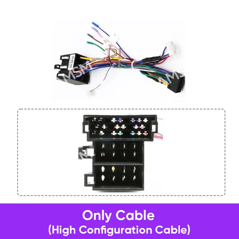 MAMSM Car Radio Canbus Box For RENAULT MEGANE 2/FLUENCE Auto Multimedia Navigation Wiring Harness Power Cable Decoder Adapter