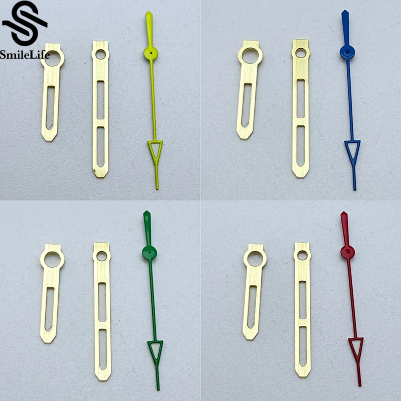 SmileLife Watch Hands High Quality Watch Accessories for NH35/NH36/4R/7S Movement No Luminous Silver Gold Rose Gold