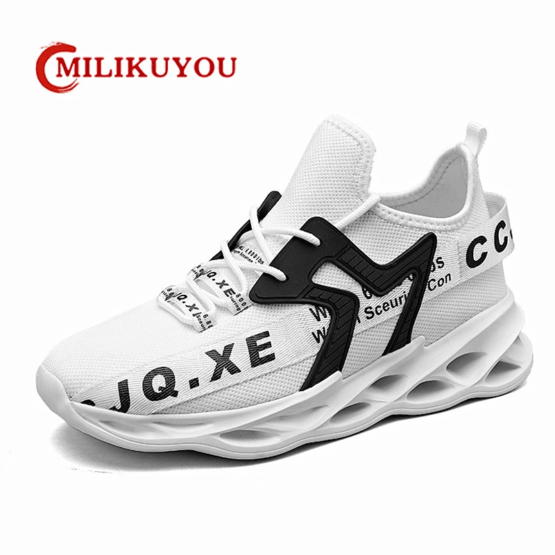 Original Sneakers Men High Quality Running Shoes Mesh Breathable Casual Shoes Big 48 Tenis Luxury Brand Shoes Zapatillas Hombre