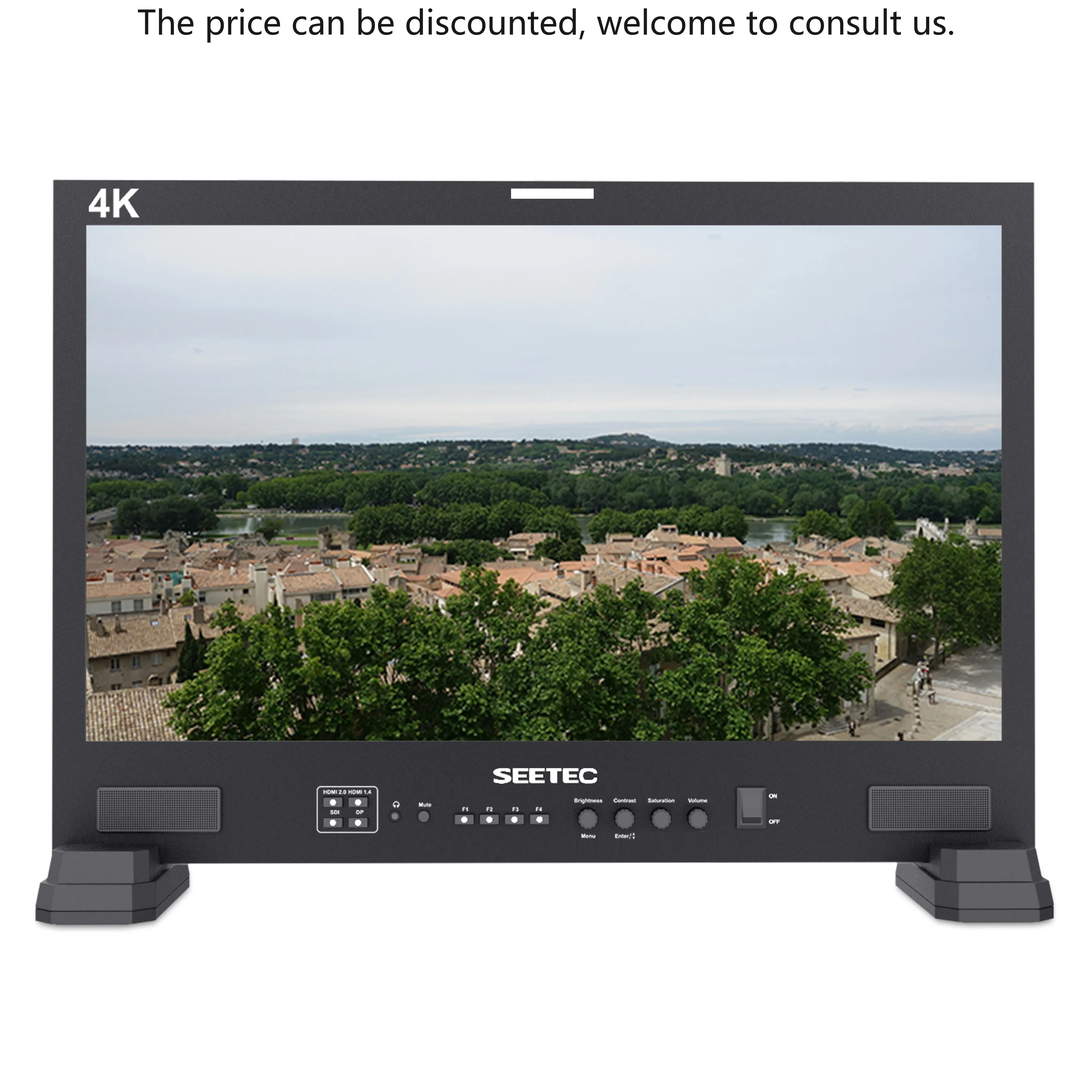 

SEETEC LUT215 21.5" 3D LUT Broadcast Studio Monitor Professional HDR Color Grading Reference Tool With Dual 3G-SDI