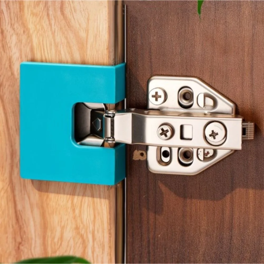 with Magnetic Fixed Hinge Installation Positioning Piece Quick Installation Woodworking Hinge Installation Clips Plastic
