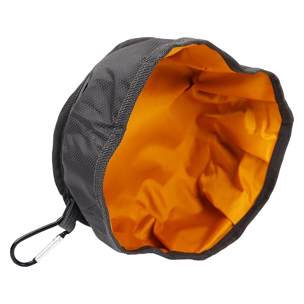 

Foldable Pet Bowl Waterproof Food Basin 19CMx95CM Portable Dog Travel Outdoor Cat Bowl Durable Nylon R om Color Pet Supplies