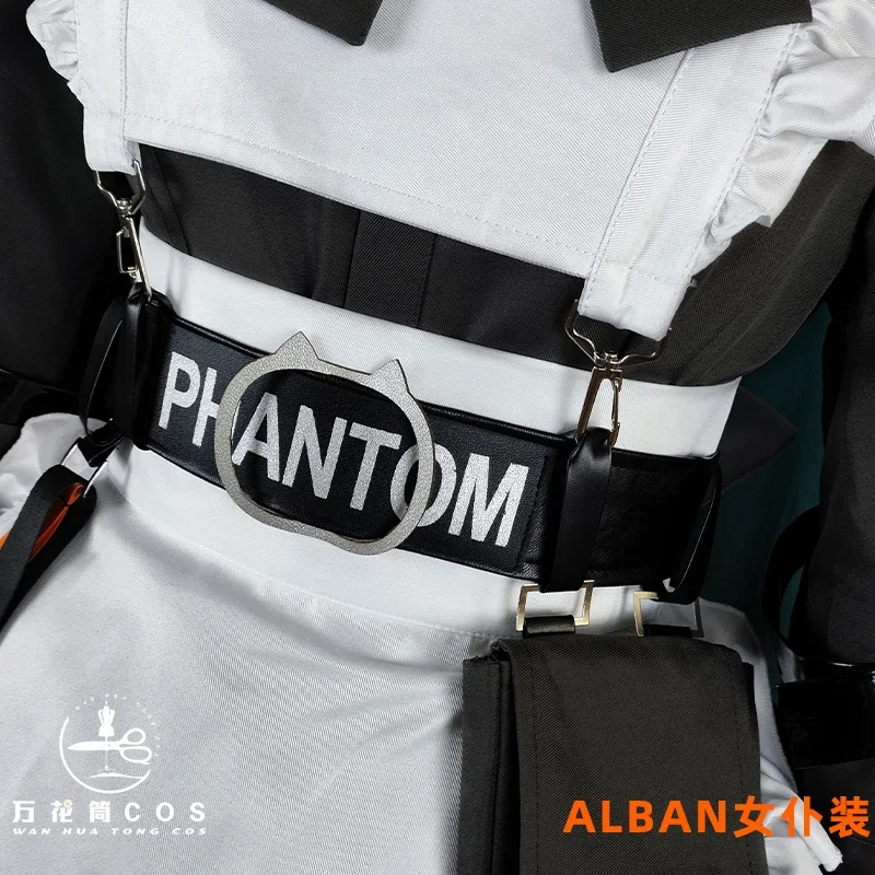 ألبان نوكس زي تنكري ، يوتوبر فتوبر ، بدلة تنكرية ، فستان خادمة ، ملابس حفلات كرنفال الهالوين ، مصنوعة حسب الطلب