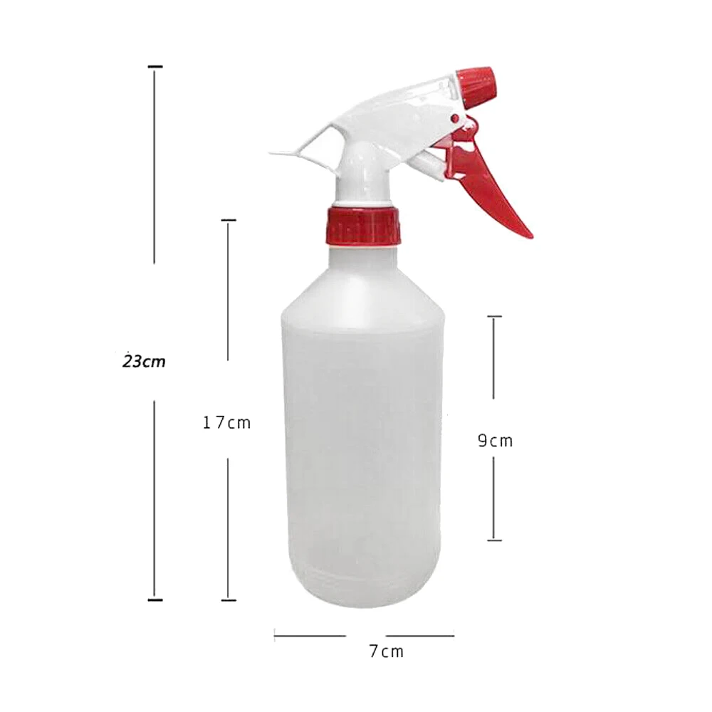New 500Mlx5 Packs Plastic Trigger Spray Bottles 16 Oz Foaming Cleaning Commercial Sprayers