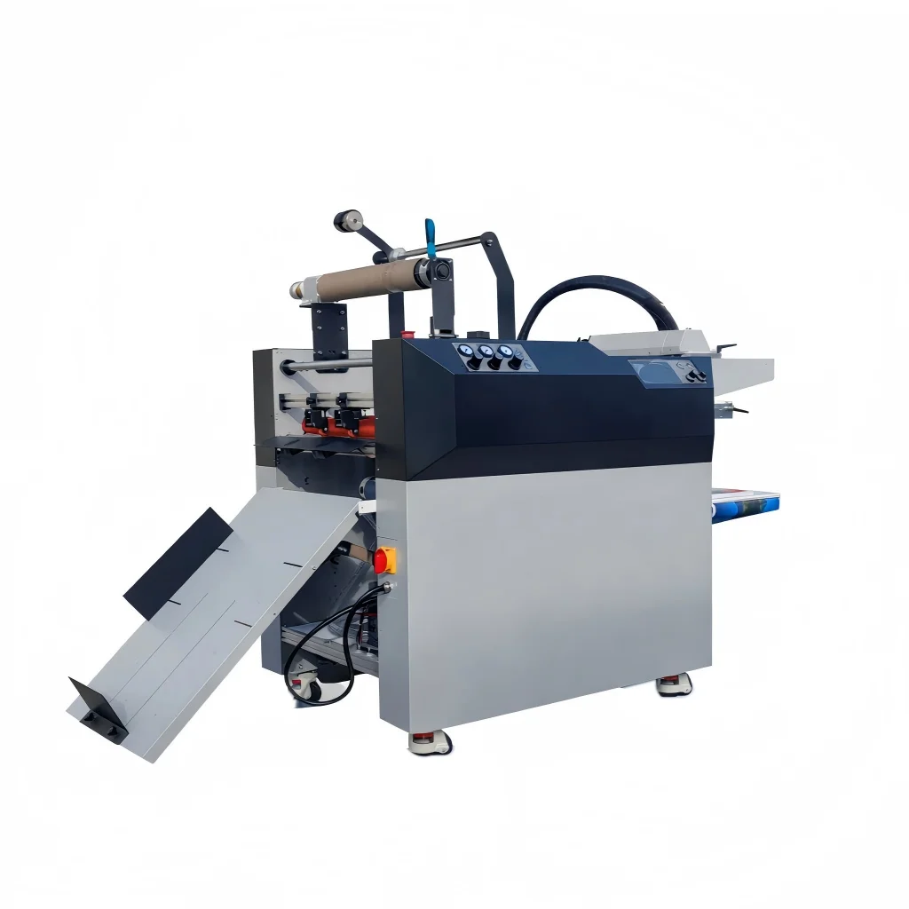 FA-540 Fully Advanced Auto-feed High-speed Digital Print Industrial-grade Automated Pneumatic Laminating System Roll Wood
