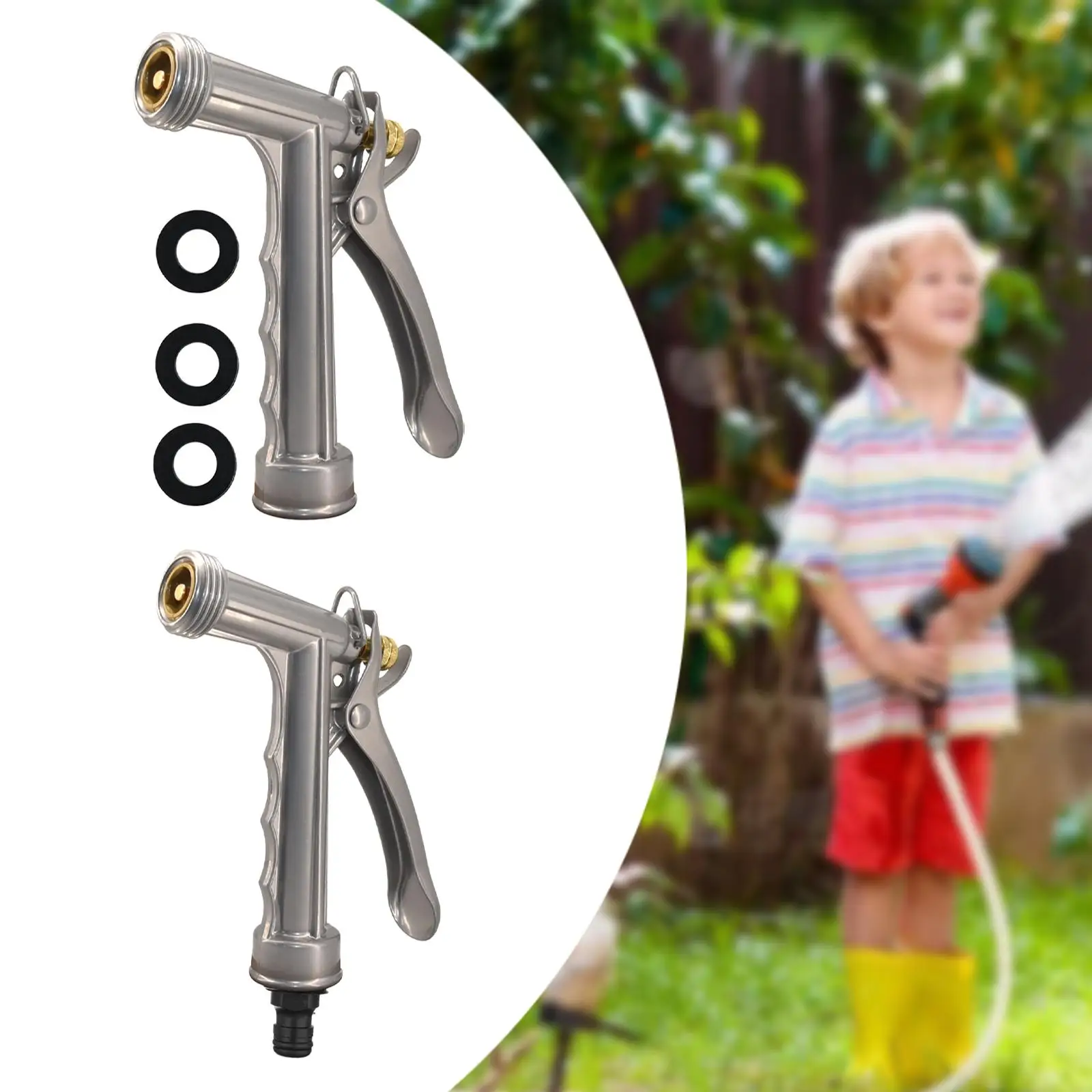 Garden Watering Hose Nozzle Hand Watering Sprayer for Plants Window Lawn