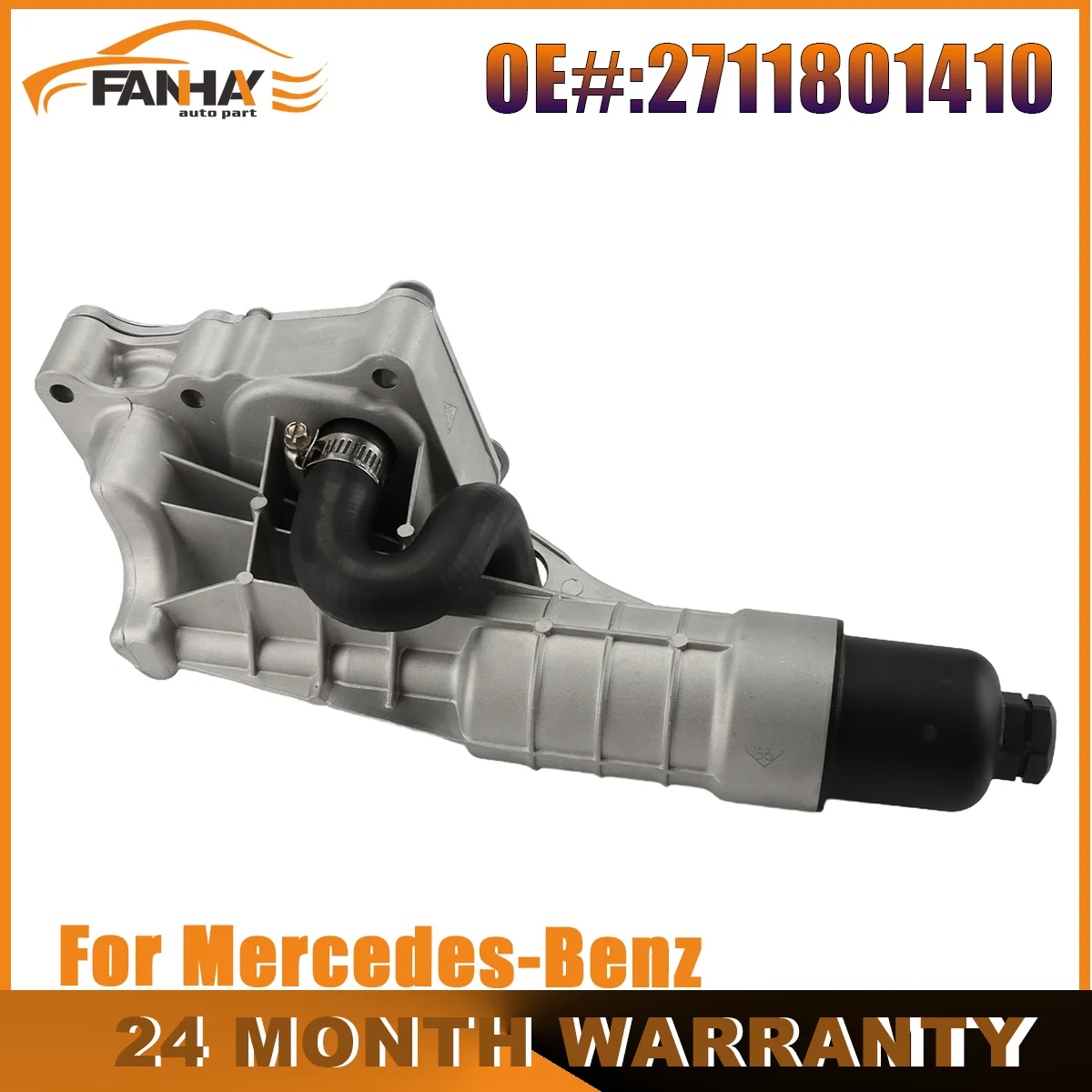2711801410 Engine Oil Cooler Module Fit for Mercedes-Benz C-Class 2007 2008 2009 2010 2011 2012 2013 2014 A2711801410