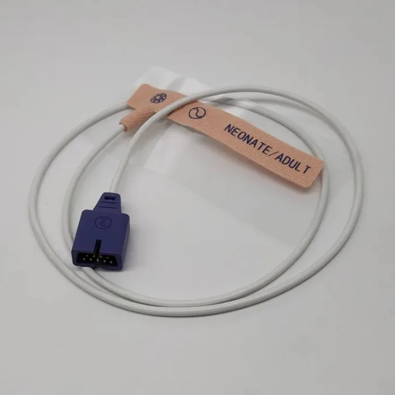 High Quality 9-needle Safe Disposable Non-woven Sponge Optical Sensor for Newborns, Compatible with Multiple Brands