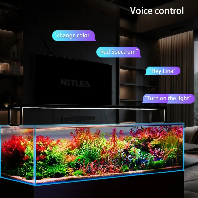 Netlea AT5S V3 Smart Wifi APP Control Full-Spectrum Aquarium Plant