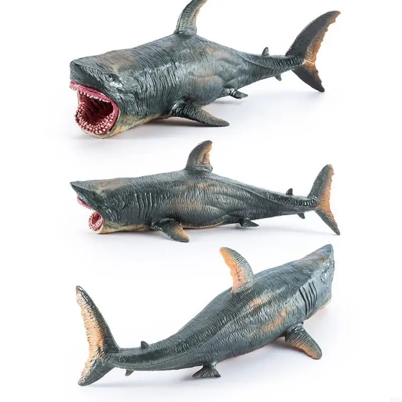 97BC Action Figure Wetenschappelijk Realistisch Oceaan Megalodon Speelgoed voor kinderen en volwassenen Truc Speelgoed met