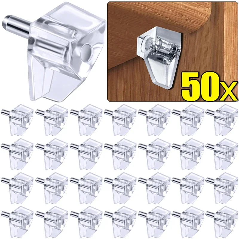 

Shelf Support Pegs Plastic Laminate Support Studs Cabinet Wardrobe Shelf Holder Pins Glass Plate Furniture Shelves Bracket Peg