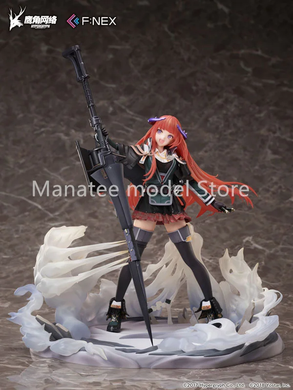 ﻿   FuRyu Original Arknights Bagpipe Elite 2 VER. 1/7 PVC Action Figure Anime Modelo Brinquedos Coleção Boneca Presente