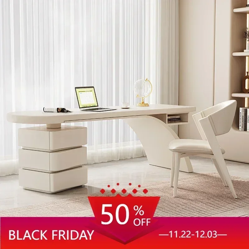 Luxury Study Computer Desks Gaming Corner Office Supplies Coffee Boss Desk Meeting Laptop Table Mesa Oficina Home Furniture