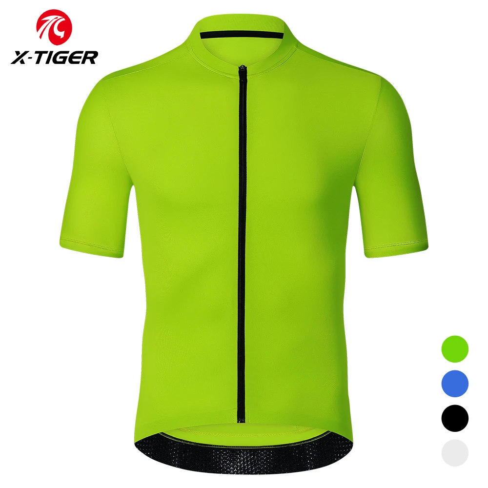 men Pro Cycling Jersey Summer Cycling Clothing Mountain Bicycle Jersey Road Cycling Mountain Short Sleeve Breathable Jersey 2024