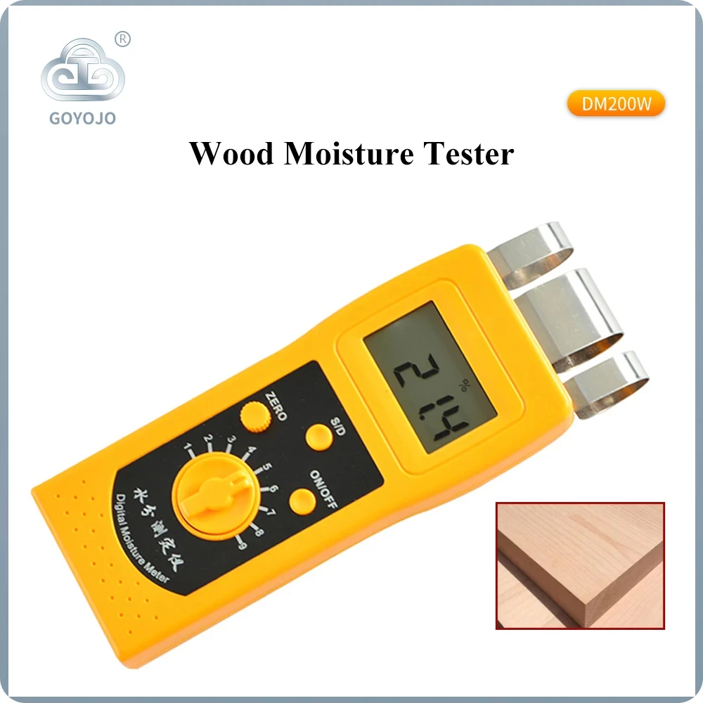 Wood Moisture Detector DM200W Induction Type  Tester