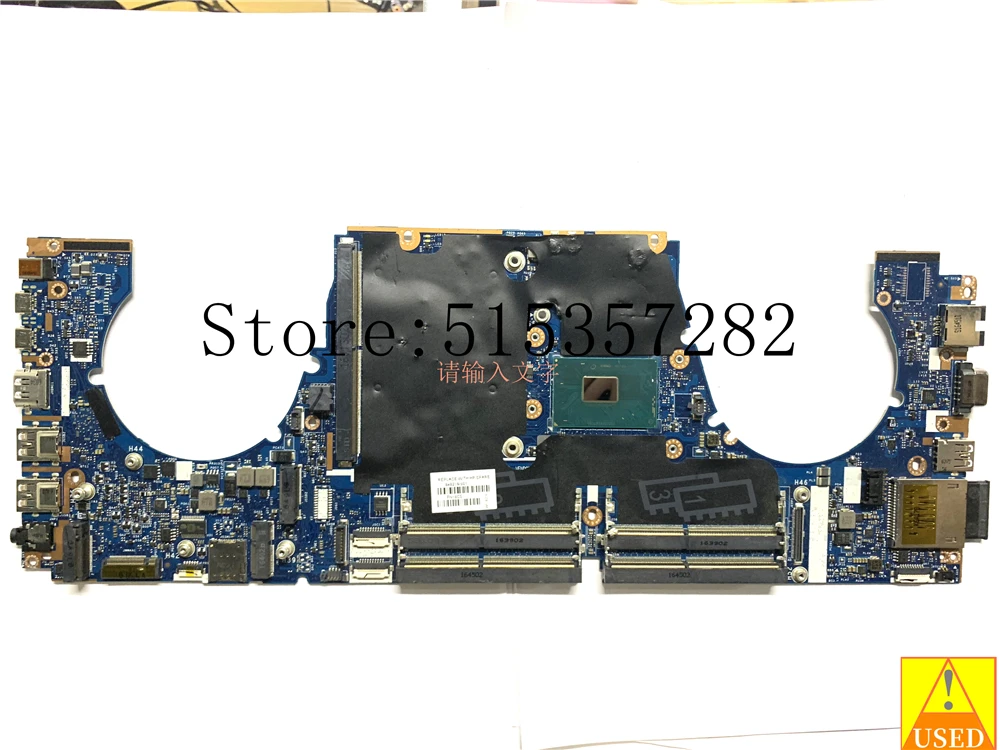 

For HP ZBOOK15-G3 15 G3 USED Laptop Motherboard 848219-001 848219-501 848219-601 with SR2FQ i7-6700HQ APW50 LA-C381P