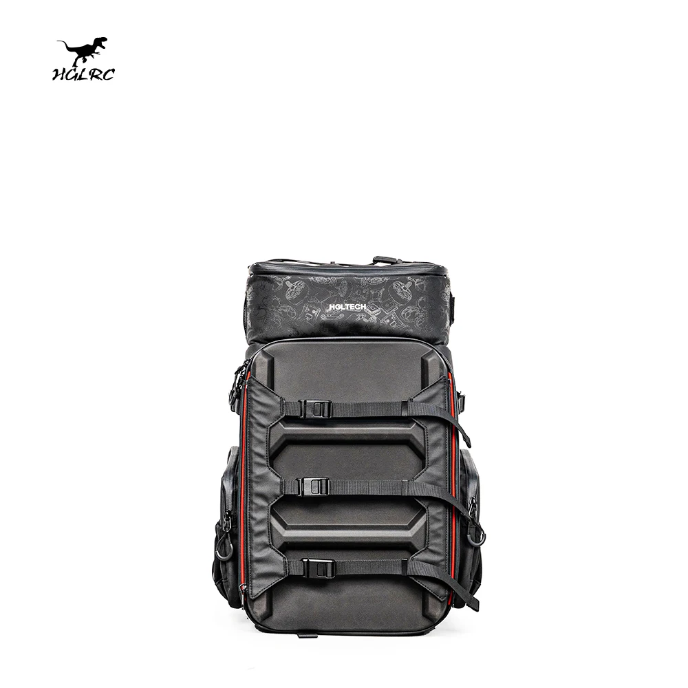 

HGLRC FPV Backpack 360X260X530mm Waterproof Splash-Proof Fabric For RC FPV Freestyle Drones Outdoor Bag