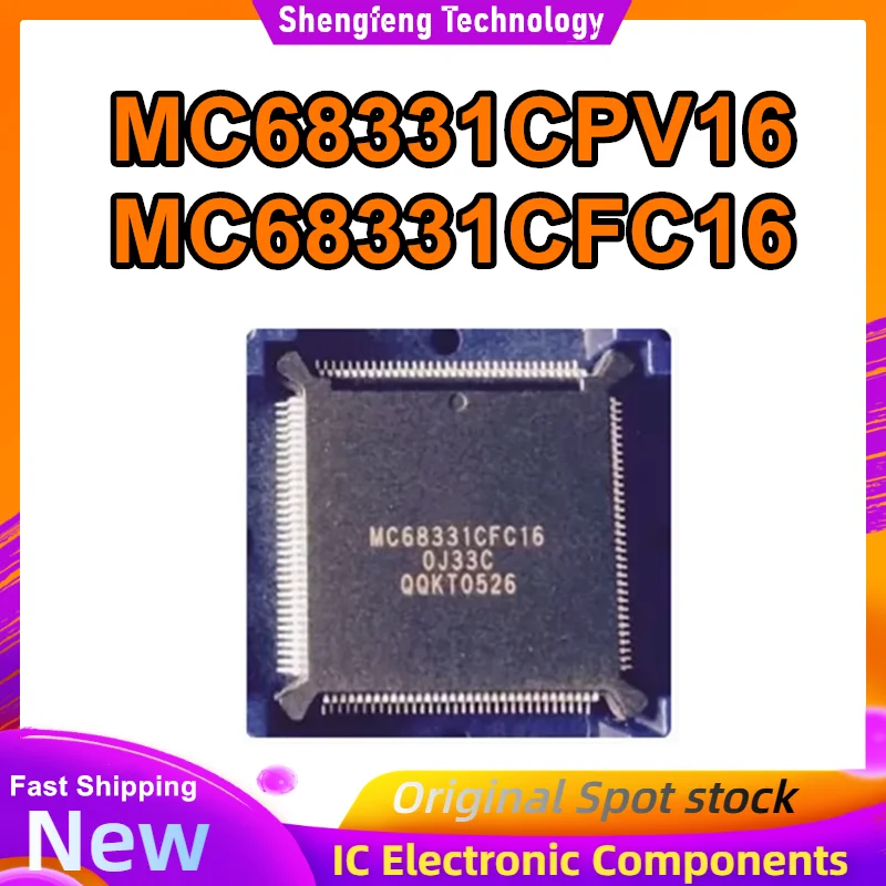 

MC68331CPV16 MC68331CFC16 QFP144 IC chipset New in stock