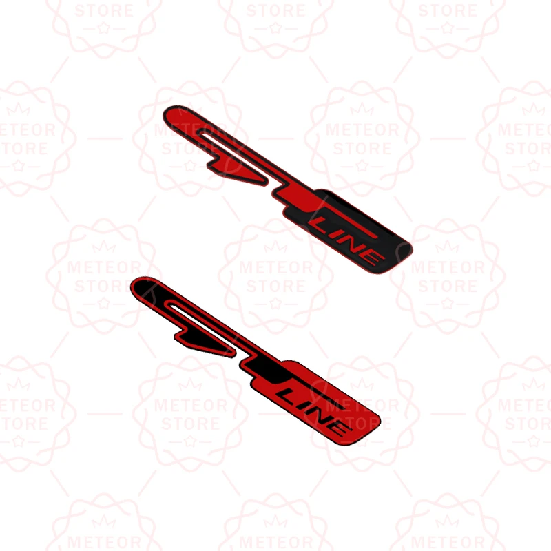 Car Nameplate GT Line Metal Badge Interior Steering Wheel Sticker Emblem For Kia Sorento Sportage Stinger Rio K5 K9 K7 K8 K3 K2