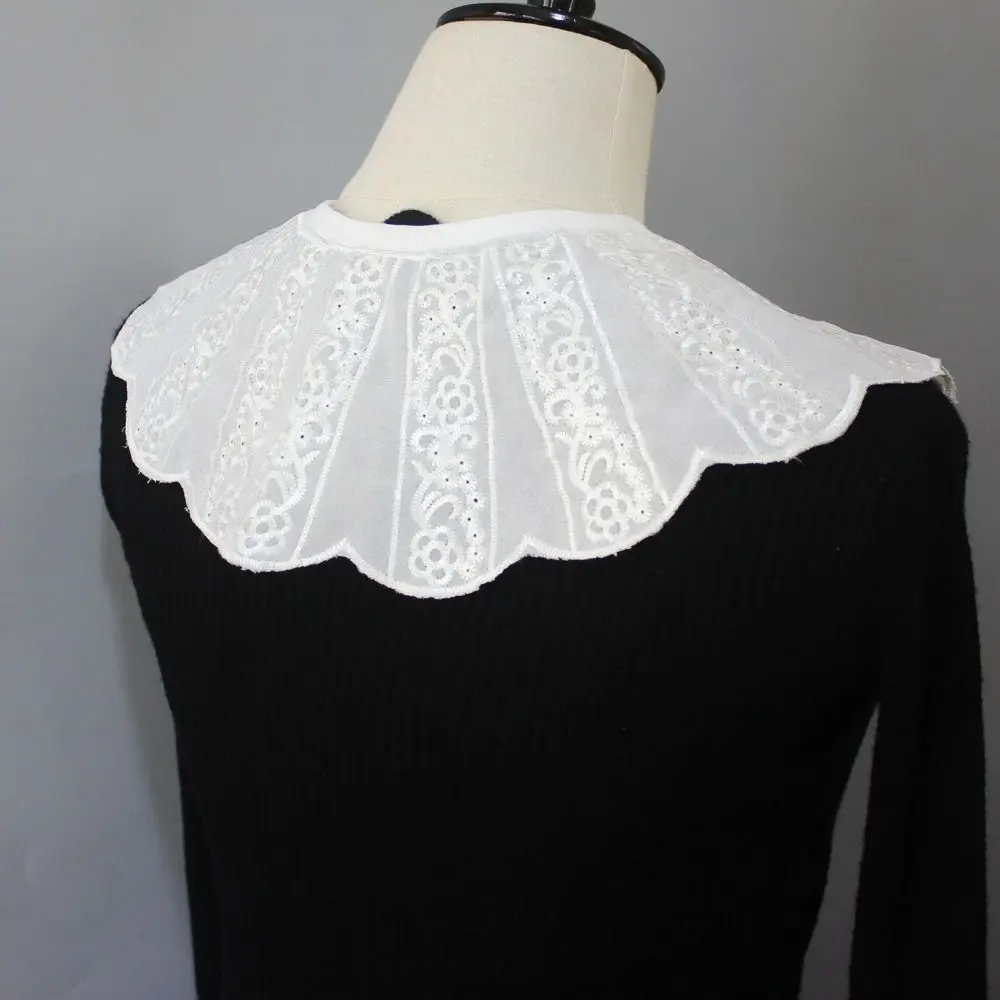 Nuevo Collar falso coreano, cuello de camisa desmontable, corbatas decorativas, accesorios de cuello falso hueco extraíble