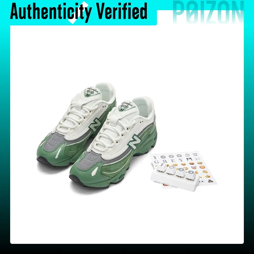 New Balance NB 1000 Running Shoes Unisex Low-top Green White M1000MA