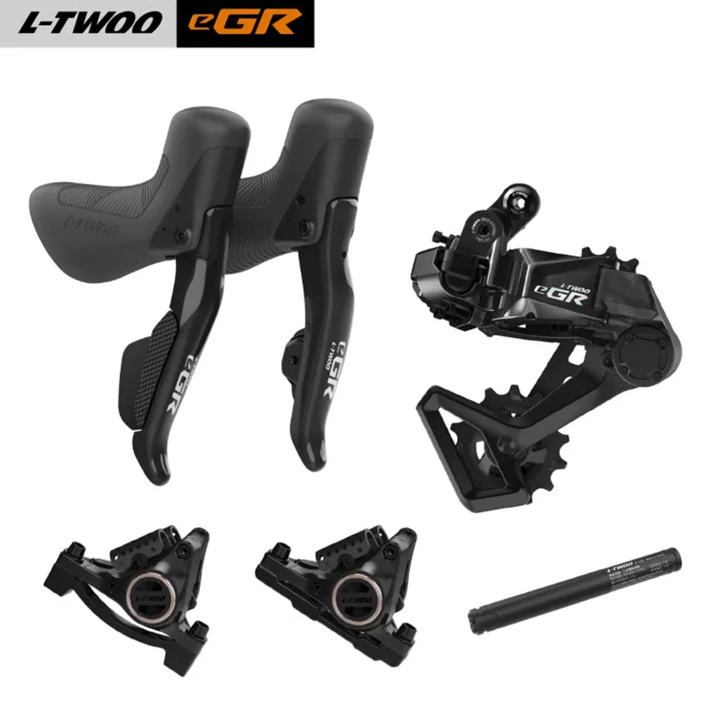 

L-TWOO eGR Newly Upgraded Gravel Bike Electronic Shifting System Off-road Electric Conversion Hydraulic Disc Brake