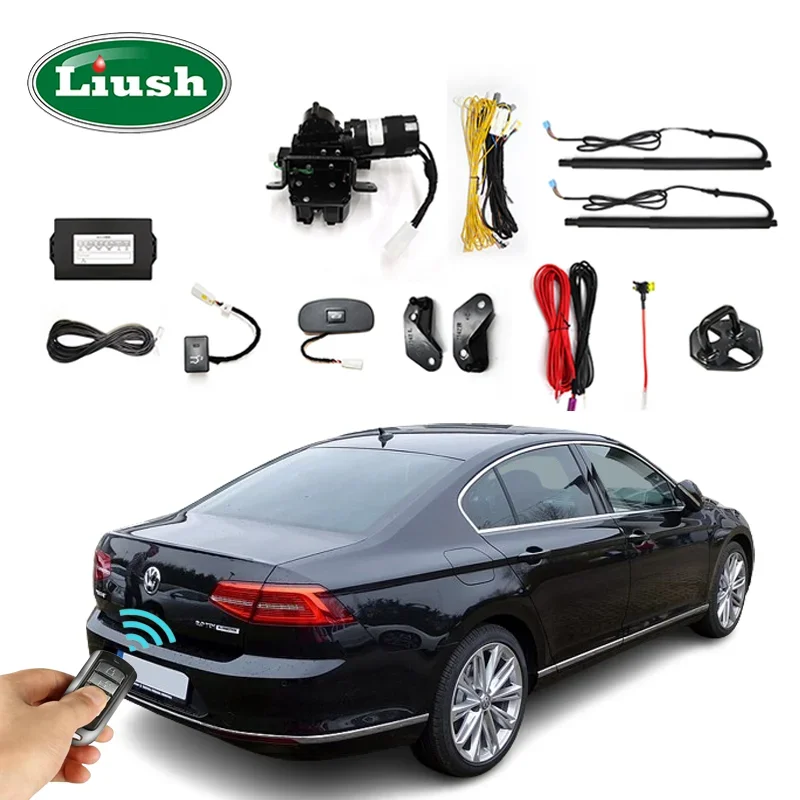 Electric Tailgate Key Remote Control Opening And Closing Auto Power Trunk Retrofit For Volkswagen Passat B8 With Kick Sensor