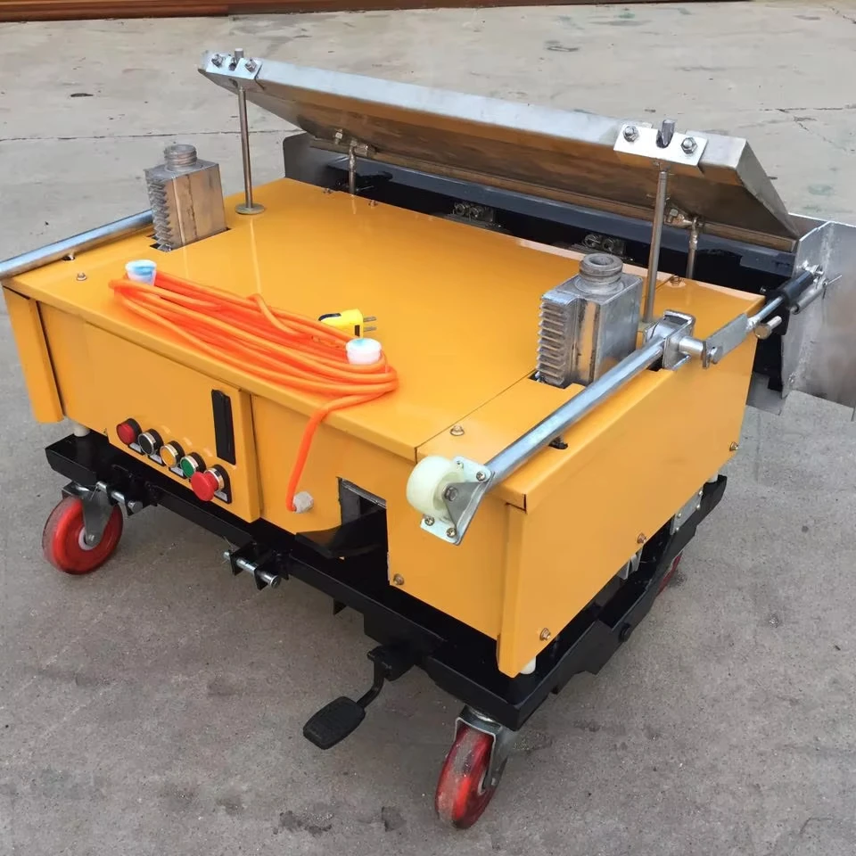 Wall plaster Automatic rendering equipment for concrete surface painting and finishing