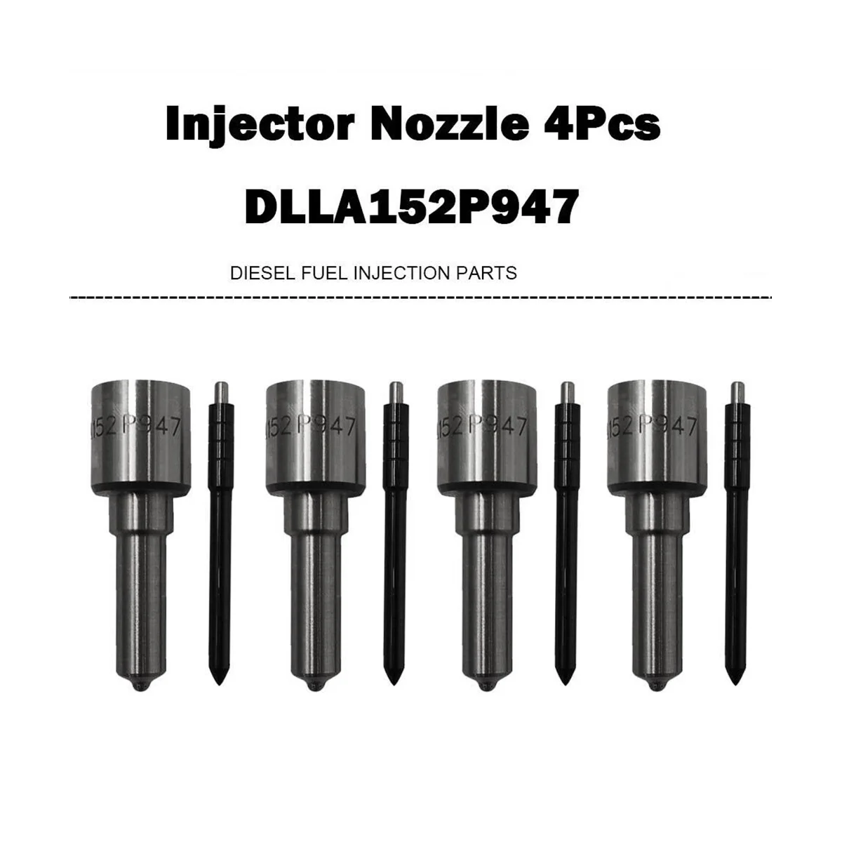 4PCS Diesel Injector Nozzle for Nissan Navara D22 D40 Frontier 2.5