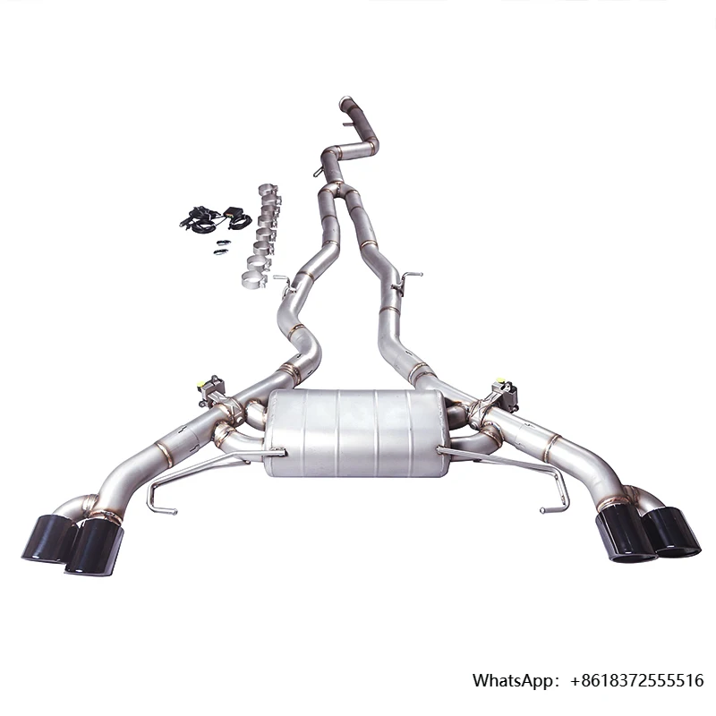 

daStainless Steel 304 Car Exhaust System for X3 X4 G01 G02 M40i B58 3.0t Exhaust Pipe