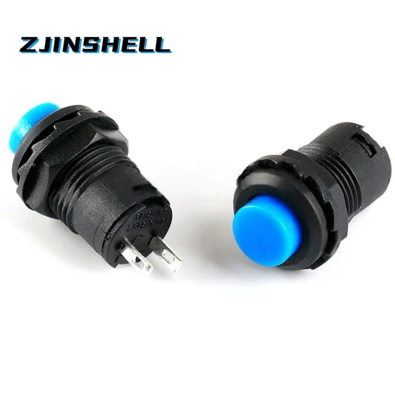 12mm Lock Latching OFF- ON Push Button Switch maintained fixed pushbutton switches Self-Lock button