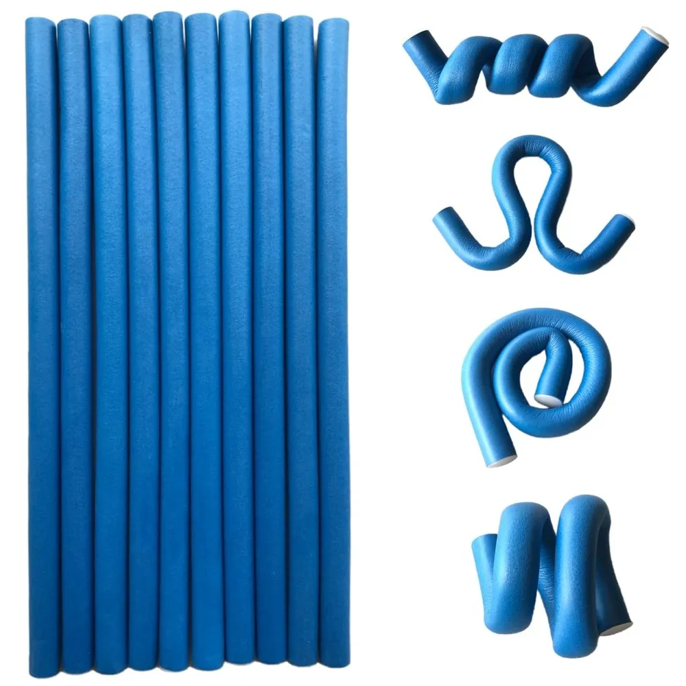 Flexible Foam Hair Curling Rods No Heat Set