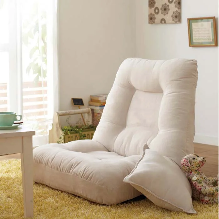 Lazy sofa, tatami, single person comfortable bedroom, folding backrest, legless floating window chair, Japanese style