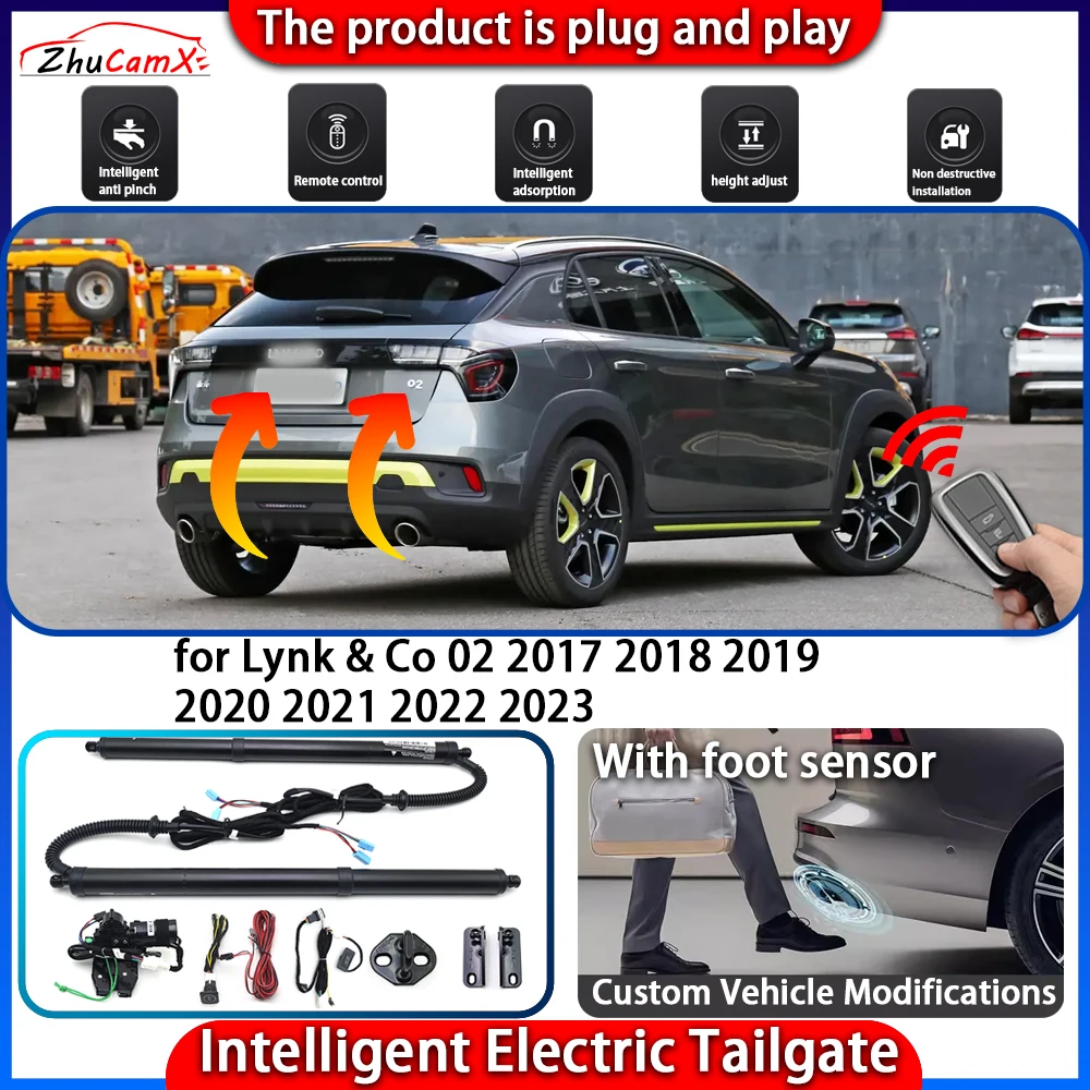 

Smart Powered Tailgate System for Lynk & Co 02 2017 2018 2019 2020 2021 2022 2023 Automatic Intelligent Trunk Lift Control Kit
