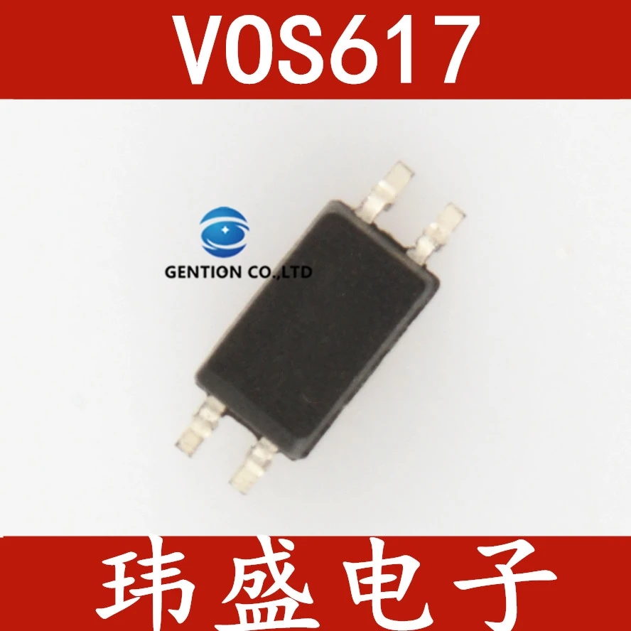 

10PCS OS617A-3T 617A3X 617A7X light coupling SOP4 photoelectric coupling isolator VOS617 in stock 100% new and original