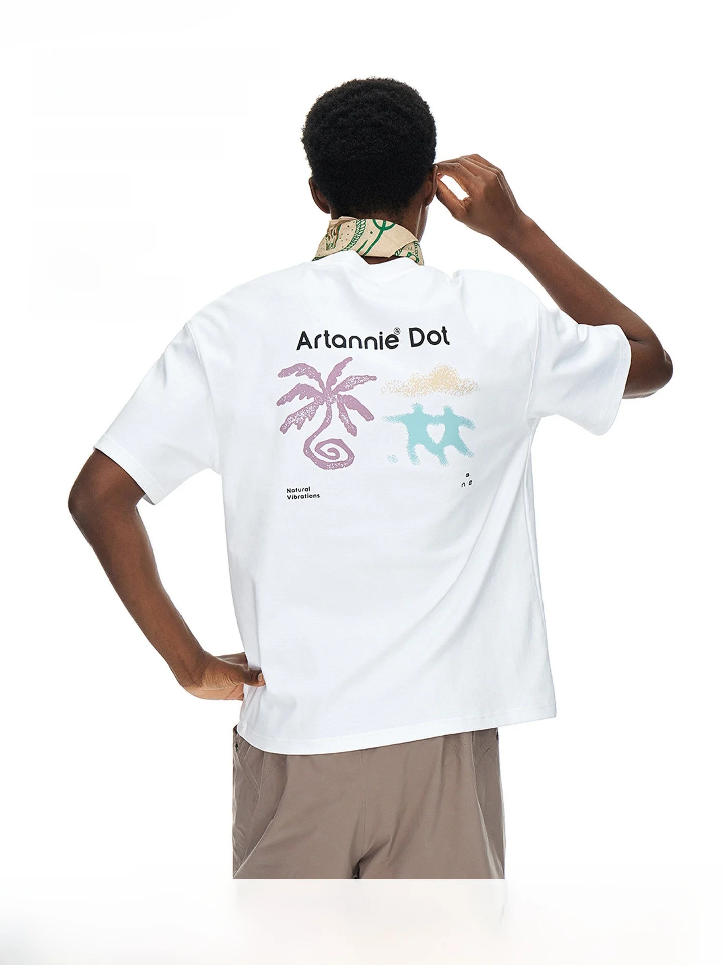 ARTANNIE Men's Quick Dry Short Sleeve T-Shirt Outdoor Cool Feeling American Sports Design Printed Casual Summer Top