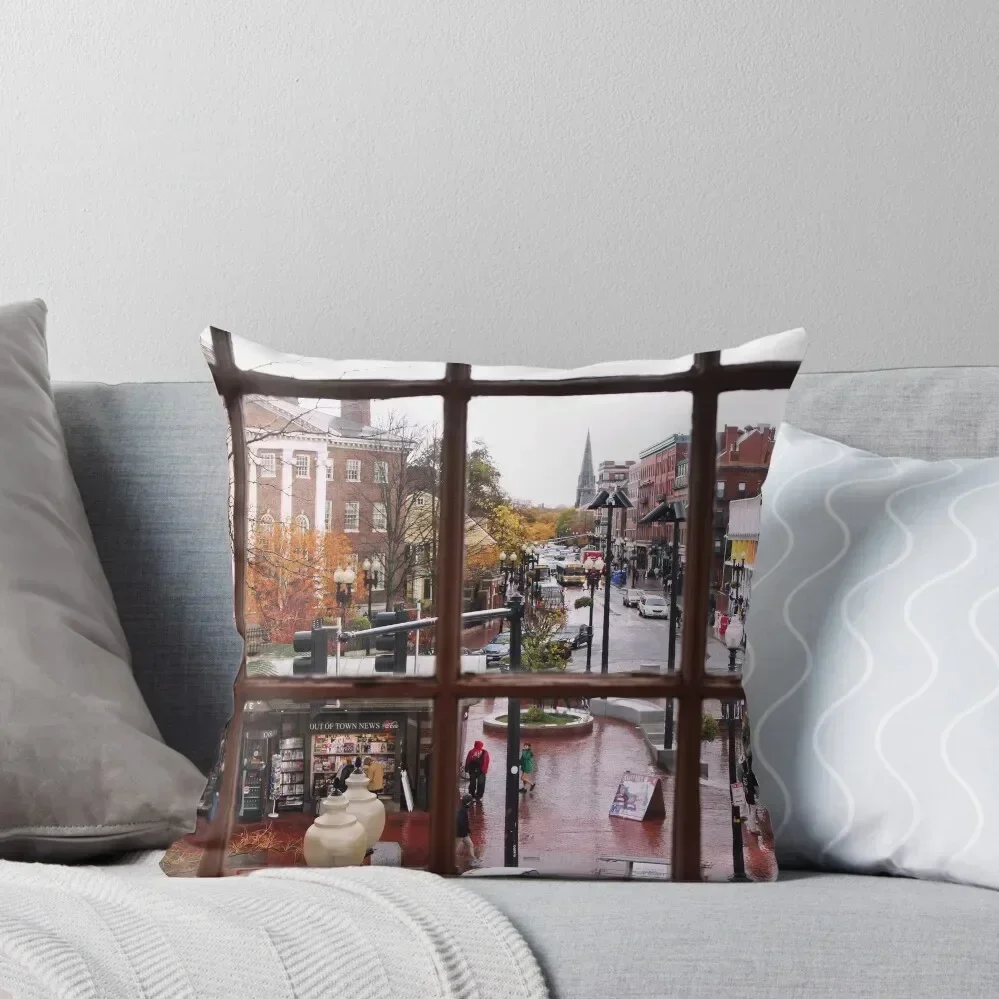 

Harvard Square Throw Pillow pillow cover luxury Luxury Cushion Cover New year Cushions For Children pillow